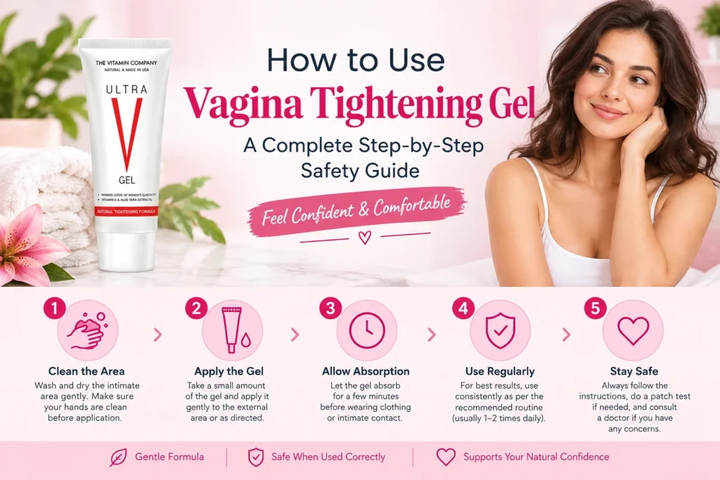 how to use vagina tightening gel