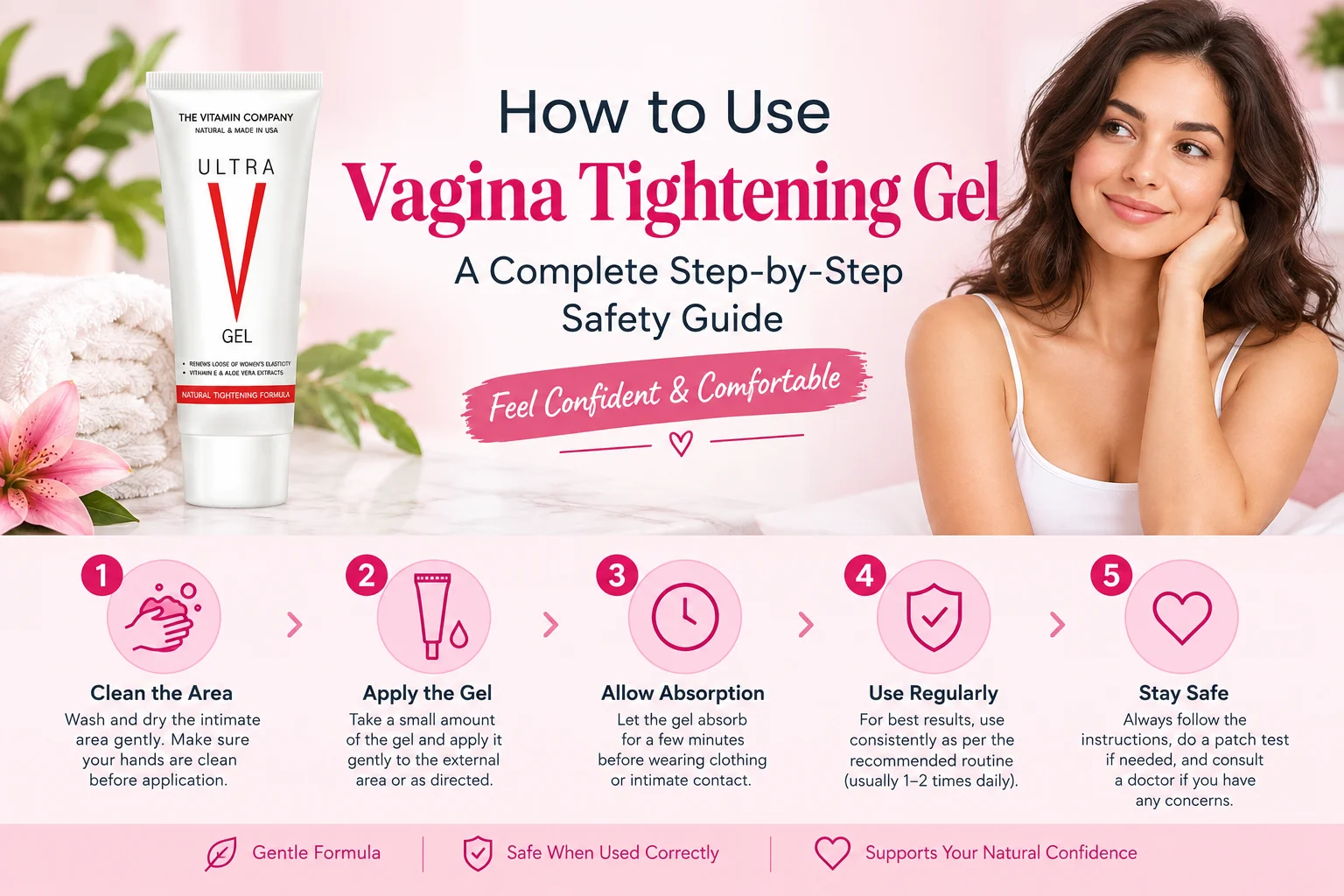 how to use vagina tightening gel